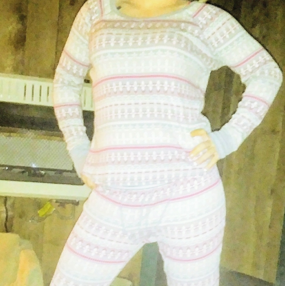 Victoria's Secret Thermal Printed Pajamas